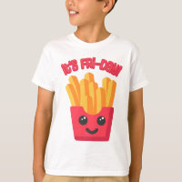 It's Fri-Day! Cute French Fry Cartoon