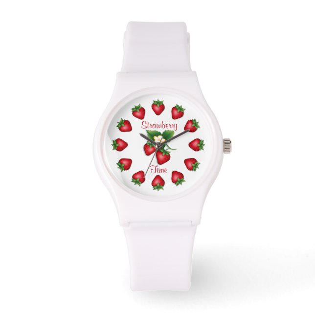 It's Fun Strawberry Time  Watch (Front)