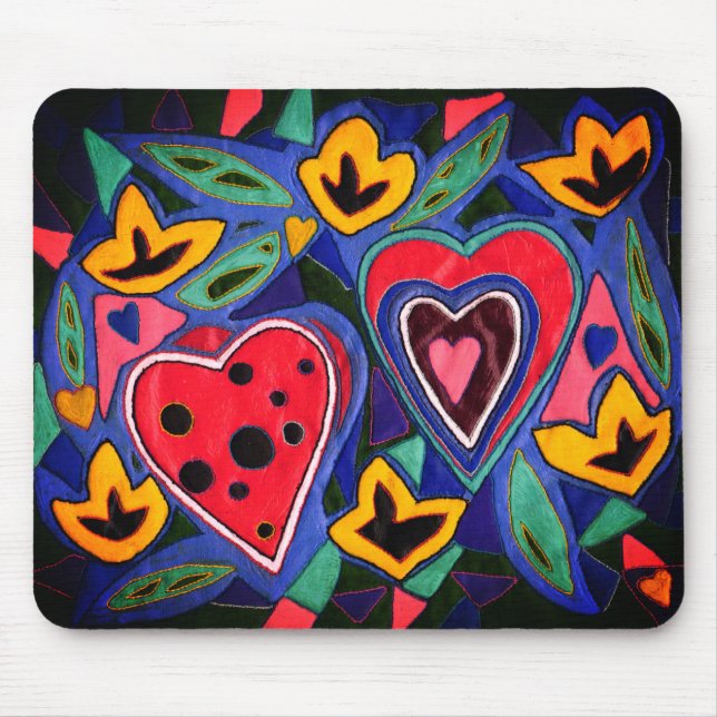 Its fun to be in love mouse pad (Front)