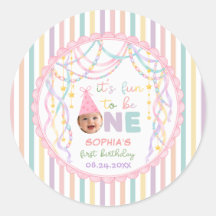 It's Fun to Be One First Girl Birthday Party