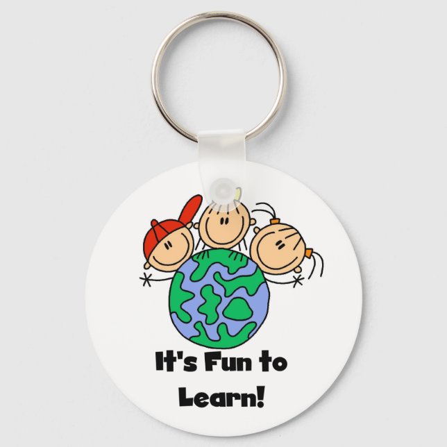 It's Fun to Learn Keychain (Front)