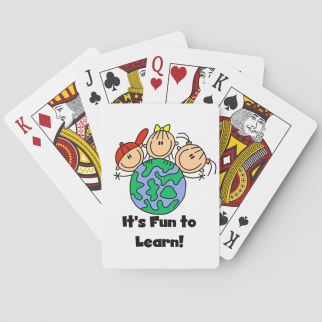 It's Fun to Learn Playing Cards (Back)