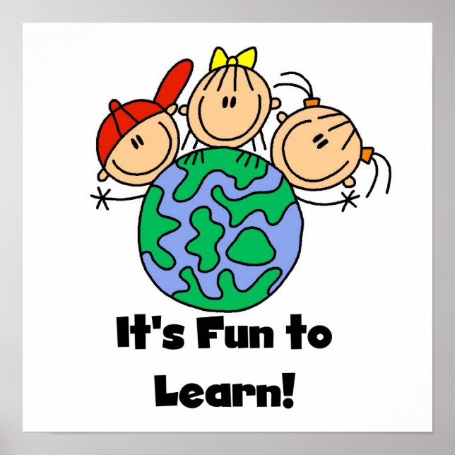 It's Fun to Learn Poster (Front)