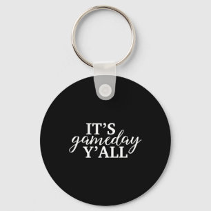 It's Game Day Y'all Footbyll Keychain