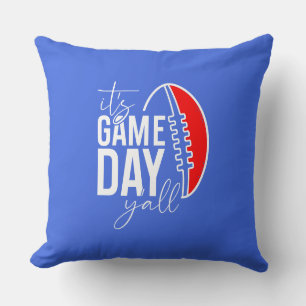 It's Game Day Yall Throw Pillow