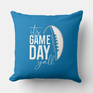 It's Game Day Yall Throw Pillow