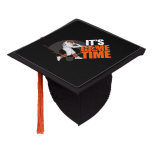 It's Game Time - Baseball  Graduation Cap Topper