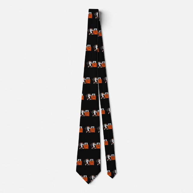 It's Game Time - Baseball Tie (Front)