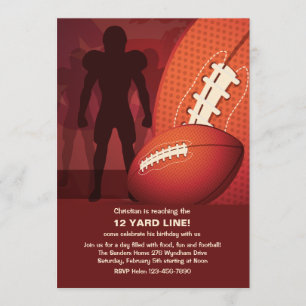 It's Game Time Invitation