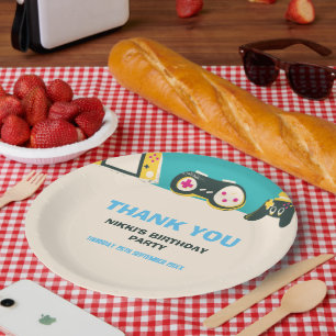 Its Game Time Kids Personalised Gaming Birthday Paper Plate