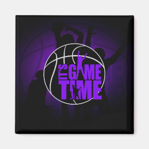 It's Game Time - Purple Magnet
