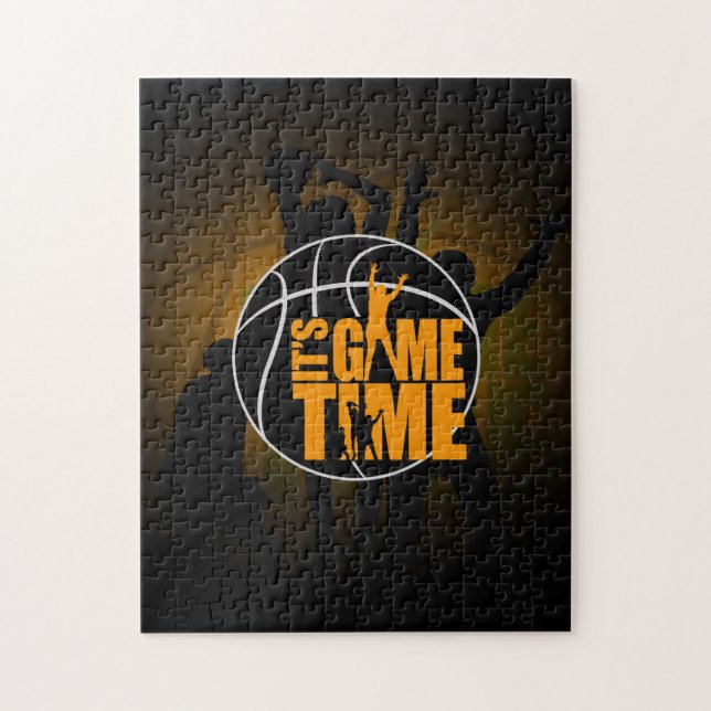 It's Game Time - Yellow Jigsaw Puzzle (Vertical)