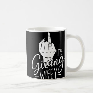 It's Giving Wifey - Wedding Bride Bachelorette Bri Coffee Mug