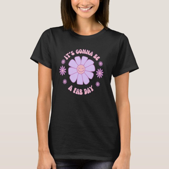 It's Gonna Be A Fab Day Pastel Flower Top (Front)
