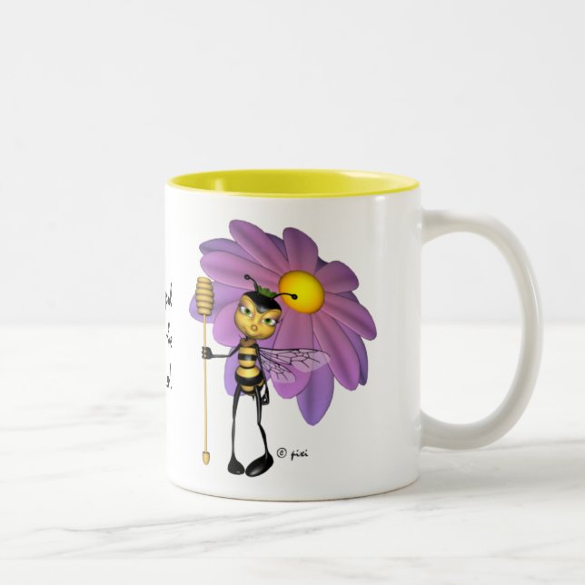 "It's good to be the Queen" - Bee Mug (Right)