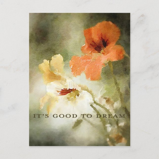 It's Good to Dream Postcard (Front)