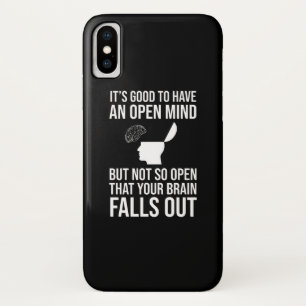 It's Good To Have An Open Mind Funny Sceptic Case-Mate iPhone Case