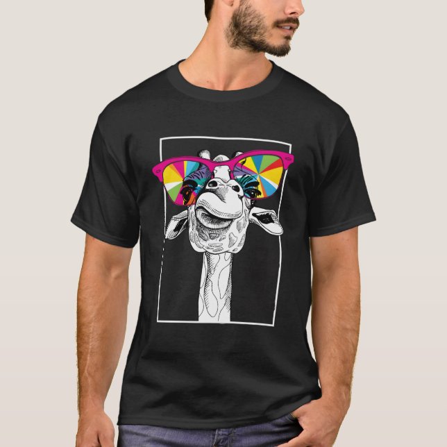 It'S Good To See You Printed This Giraffe Is Funny T-Shirt (Front)