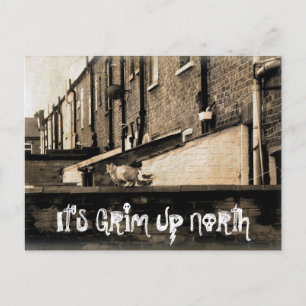 It's Grim Up North Postcard