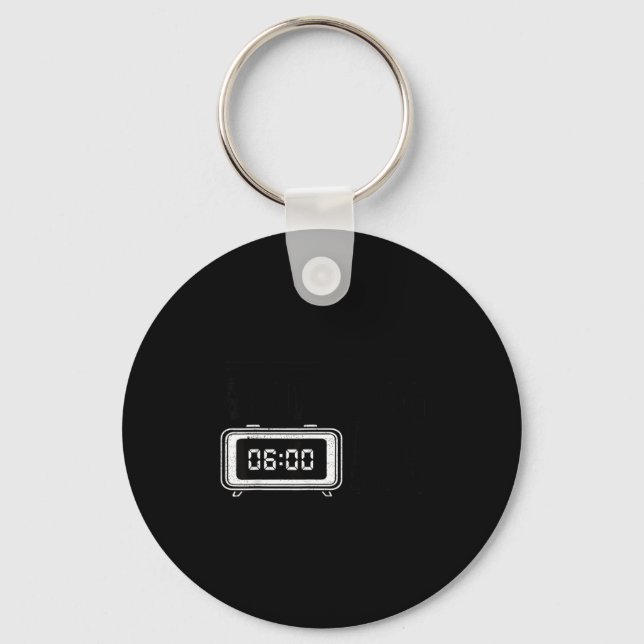 Its Groundhog Day Funny Somewhere Funny Groundhog  Keychain (Front)