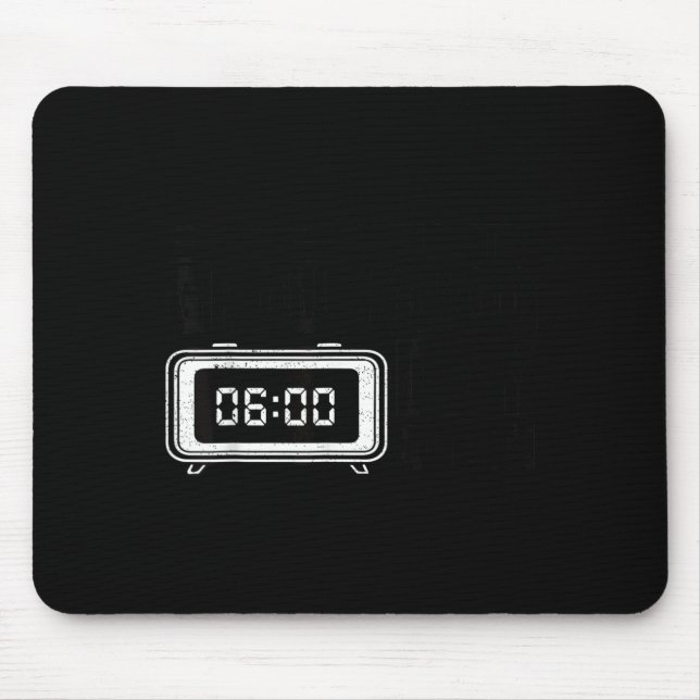 Its Groundhog Day Funny Somewhere Funny Groundhog  Mouse Pad (Front)