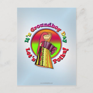 It's Groundhog Day! Postcard