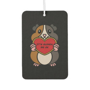 It's Guinea Pig Heart Be OK Cute Guinea Pig Air Freshener
