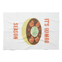 It's Gumbo Season Kitchen Towel