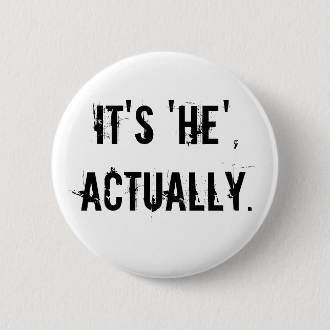 Its he actually 2 inch round button (Front)