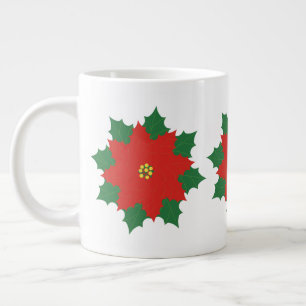 It's Holly Jolly Time on a Large Coffee Mug