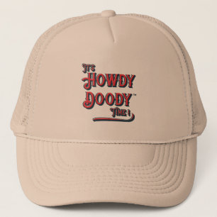 It's Howdy Doody Time! Retro Style Trucker Cap