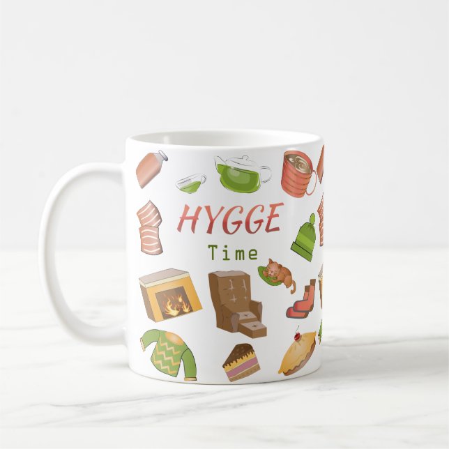 It's Hygge Time! Mug (Left)