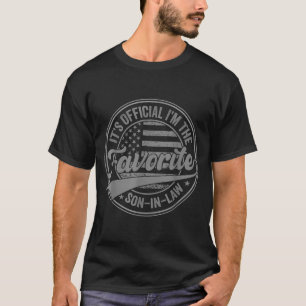 It's I'm The Favorite Son-in-law Funny Vintage  T-Shirt