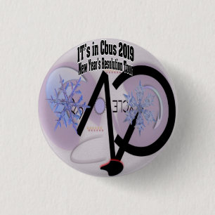 IT's in Cbus - New Year's Resolution Tour 2019 1 Inch Round Button