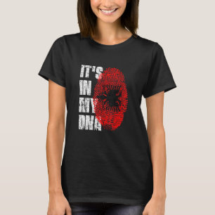It's In My Dna Albania Flag Albanian T-Shirt