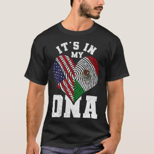 Its In My DNA American Flag Mexico T-Shirt