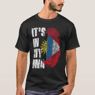 It's In My Dna Antigua And Barbuda Flag Antiguan B T-Shirt
