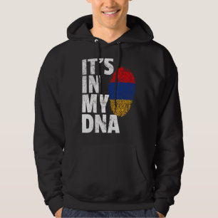 It's In My Dna Armenian Armenia Flag Men Women Hoodie