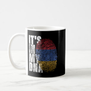 It's In My DNA Armenian Sign Proud Gifts Pride Arm Coffee Mug