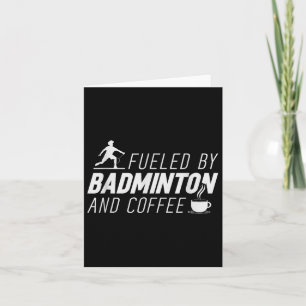 Its In My Dna Badminton Shuttle Racket Badminton P Card