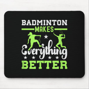 Its In My Dna Badminton Shuttle Racket Badminton P Mouse Pad