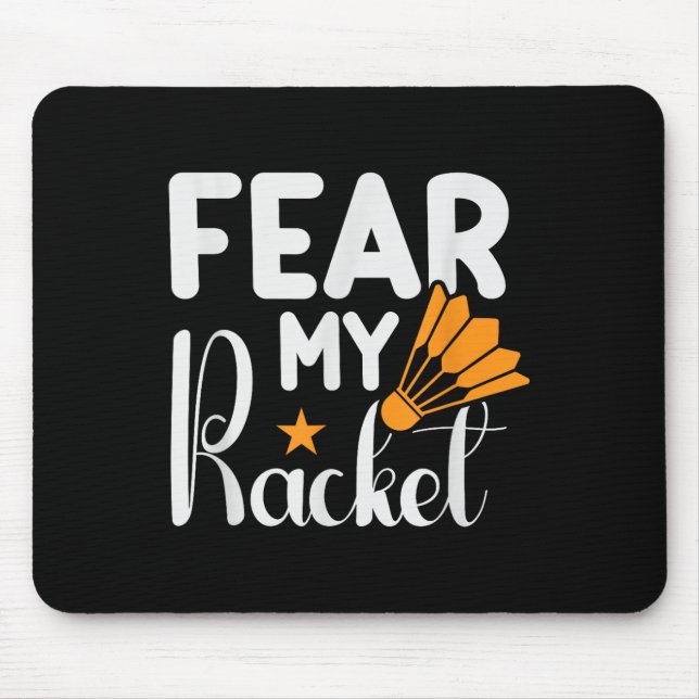 Its In My Dna Badminton Shuttle Racket Badminton P Mouse Pad (Front)