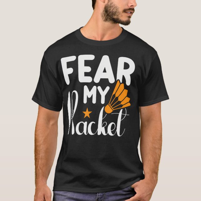 It'S In My Dna Badminton Shuttlecock Racket Badmin T-Shirt (Front)