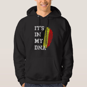 Its In My DNA Belgian Roots Belgium Genetic Belgie Hoodie