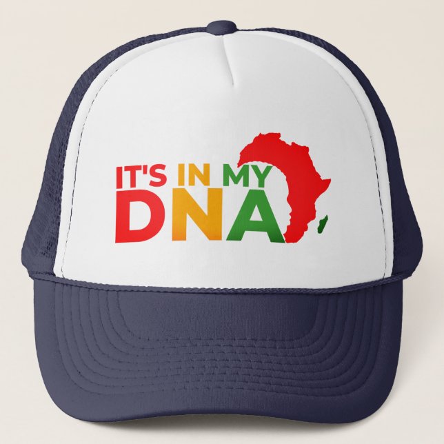It's in My DNA - Black History Month Trucker Hat (Front)