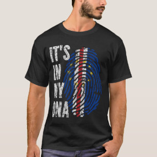 IT'S IN MY DNA Cape Verde Flag Men Women Kids T-Shirt