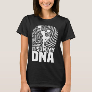 It's In My Dna Cheerleading Coach Cheerleader Pep T-Shirt