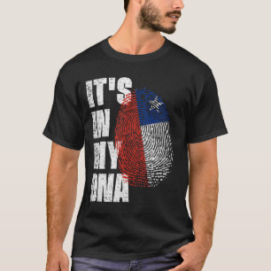 IT'S IN MY DNA Chile Flag T-Shirt