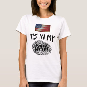 IT'S IN MY DNA COUNTRY FLAG CUSTOMIZABLE T-Shirt