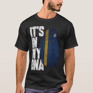 It's In My DNA Curacaoan Proud Curacao Flag T-Shirt